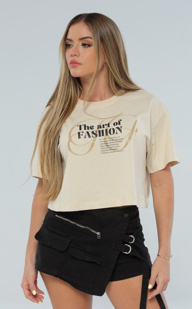 Camiseta Arena Cropped Navissi