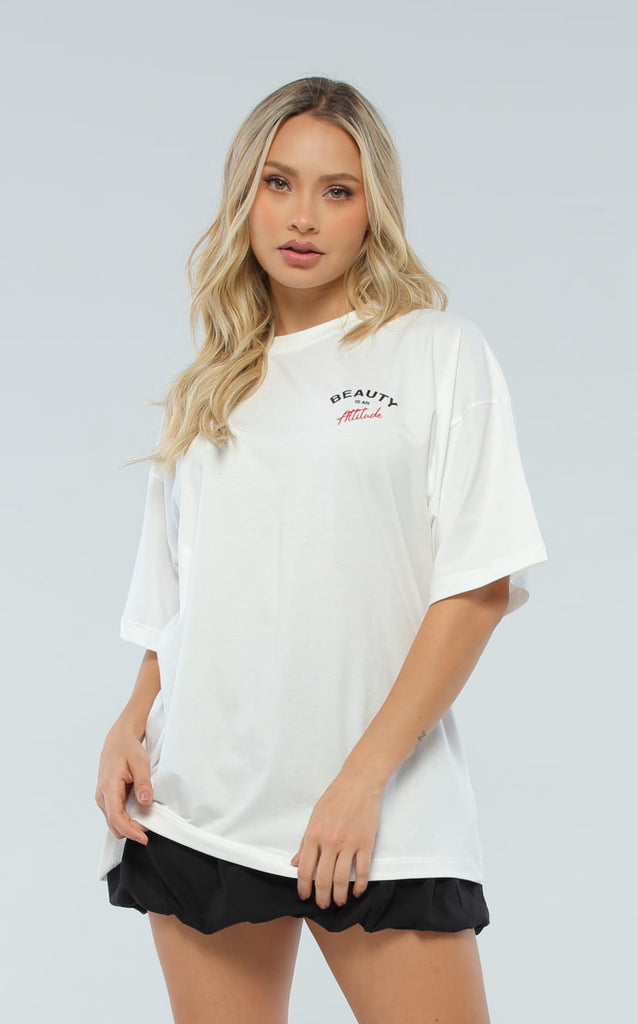 Camiseta Blanca Oversize Navissi