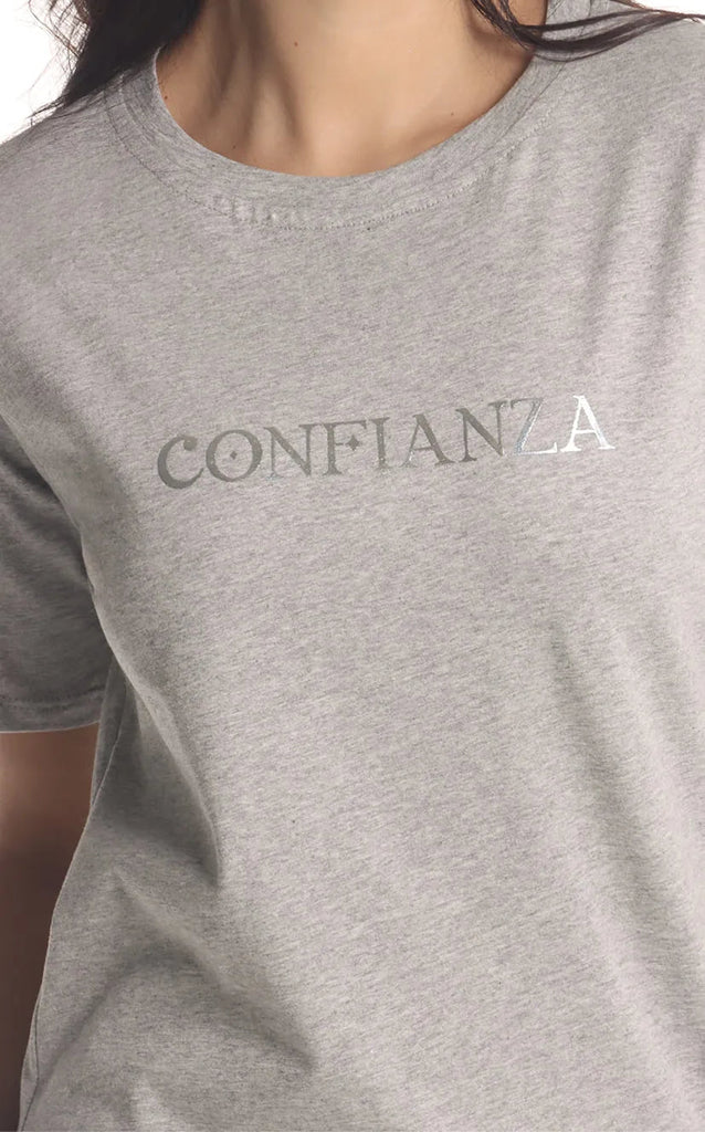 Camiseta Gris Confianza - Navissi Clothing ♡