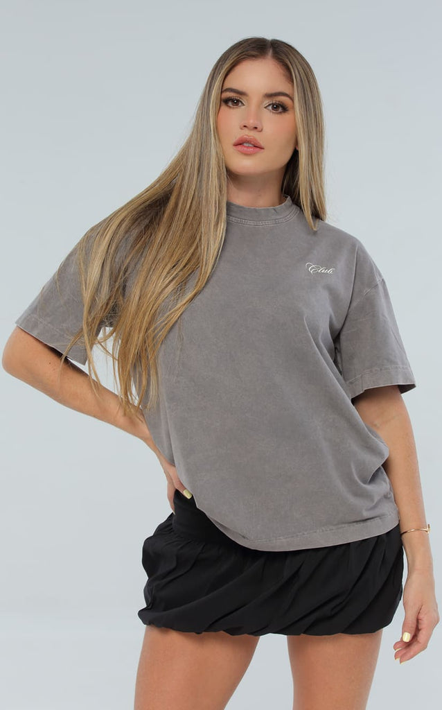 Camiseta Gris Oversize Navissi