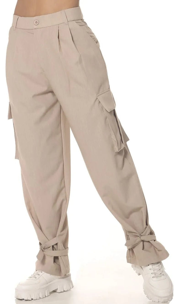 Pantalón Camel Sastre Cargo - Navissi Clothing ?