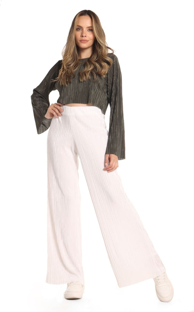 Pantalón Marfil Palazzo - Navissi Clothing ?