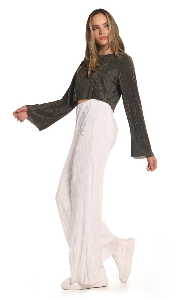 Pantalón Marfil Palazzo - Navissi Clothing ?