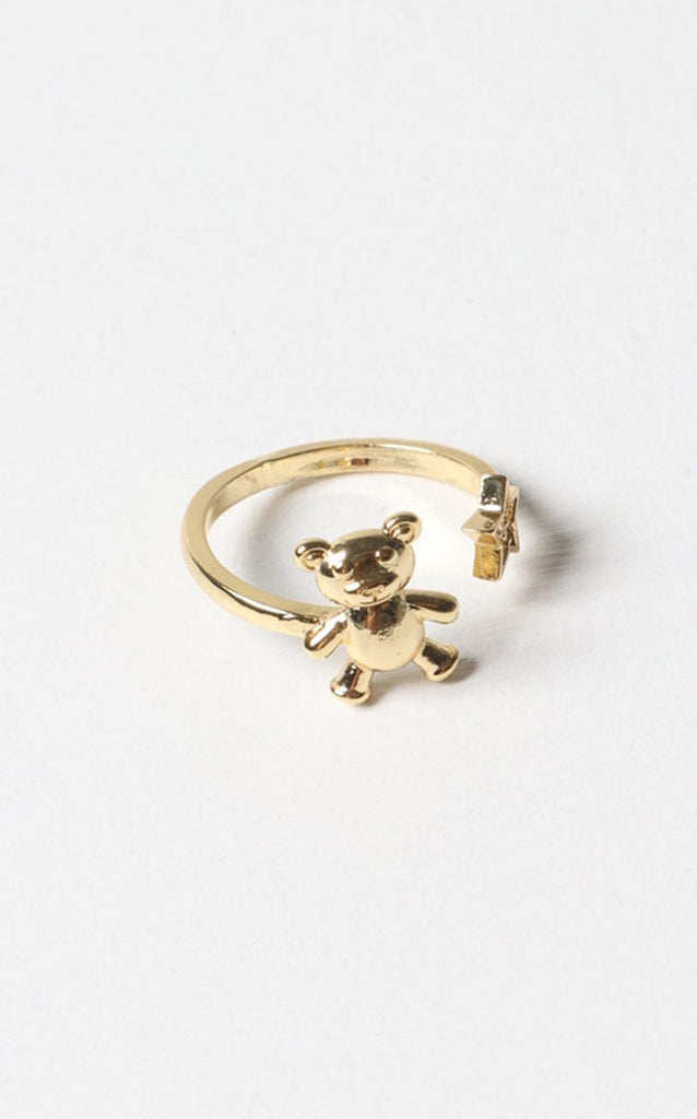 Anillo oso star - Navissi Clothing ♡