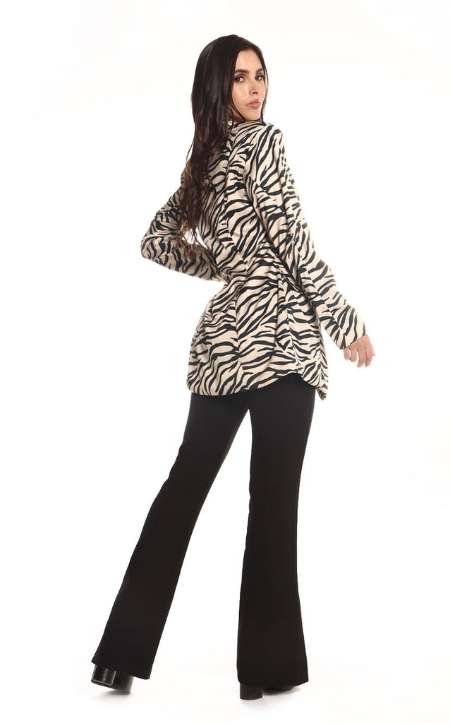 Blazer Cebra Camel - Navissi Clothing ♡
