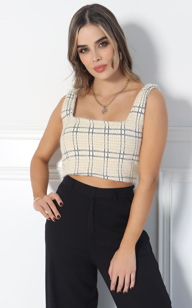 Blusa Arena Cuadros - Navissi Clothing ♡