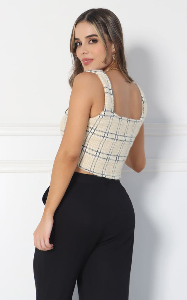 Blusa Arena Cuadros - Navissi Clothing ♡