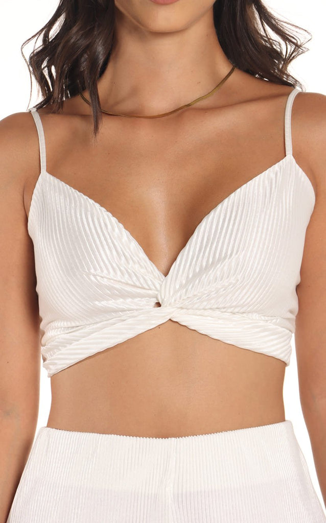 Blusa Marfil Cropped - Navissi Clothing ♡
