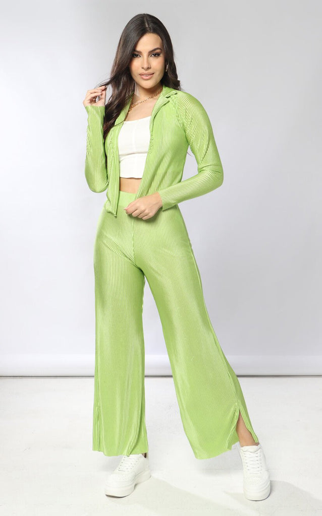 Camisa Verde Cropped - Navissi Clothing ♡