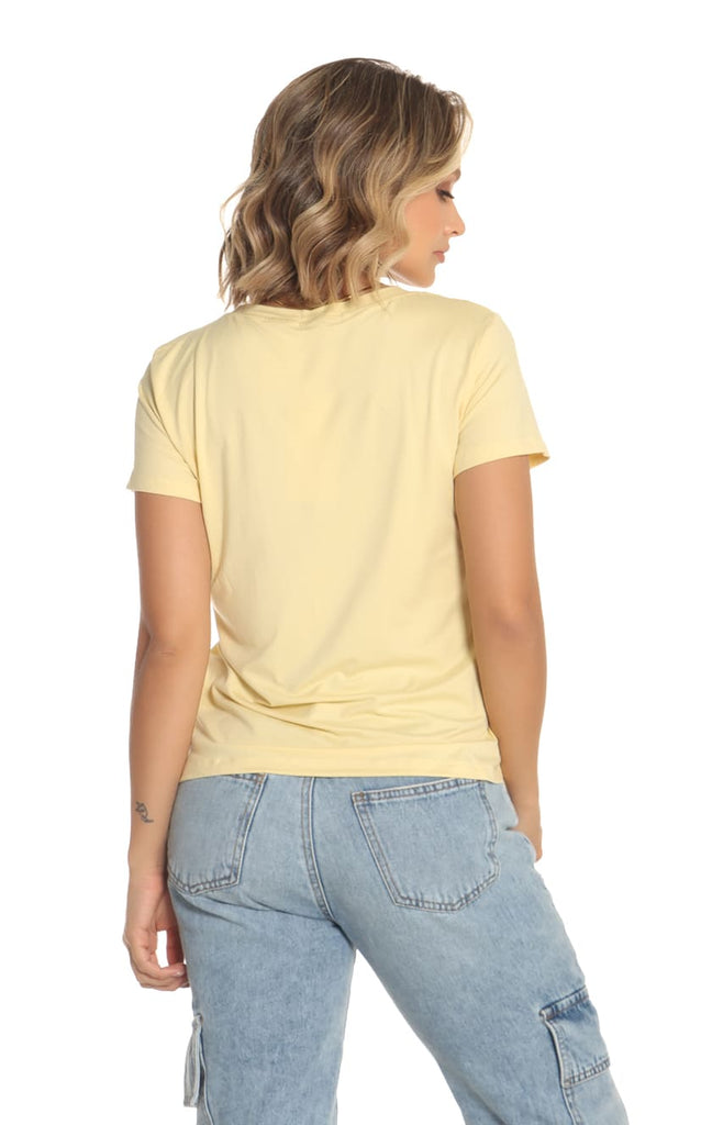 Camiseta Amarilla Básica - Navissi Clothing ♡