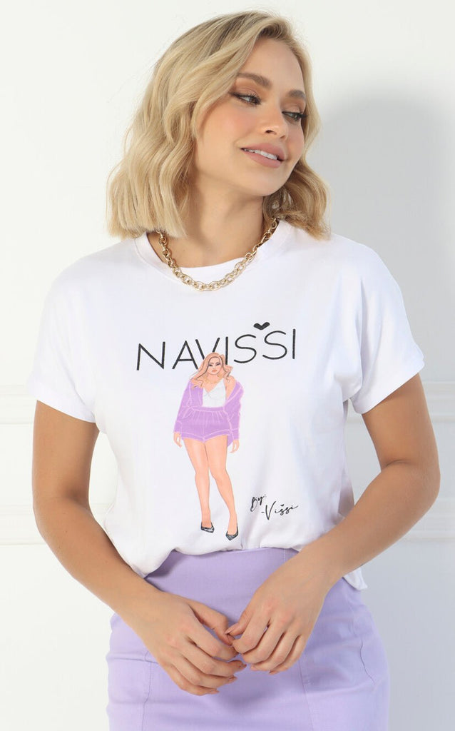 Camiseta Edición Limitada Vissi Isabella - Navissi Clothing ♡
