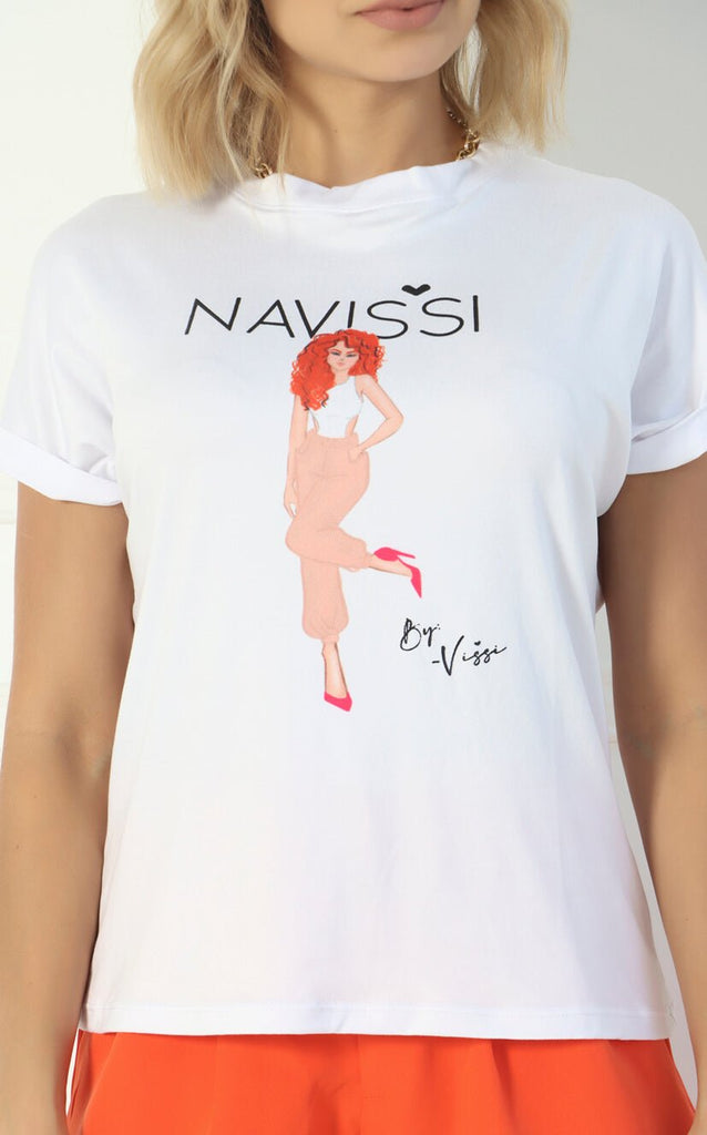 Camiseta Edición Limitada Vissi Jazmin - Navissi Clothing ♡