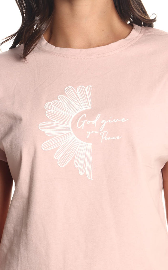 Camiseta Palo De Rosa Estampado - Navissi Clothing ♡