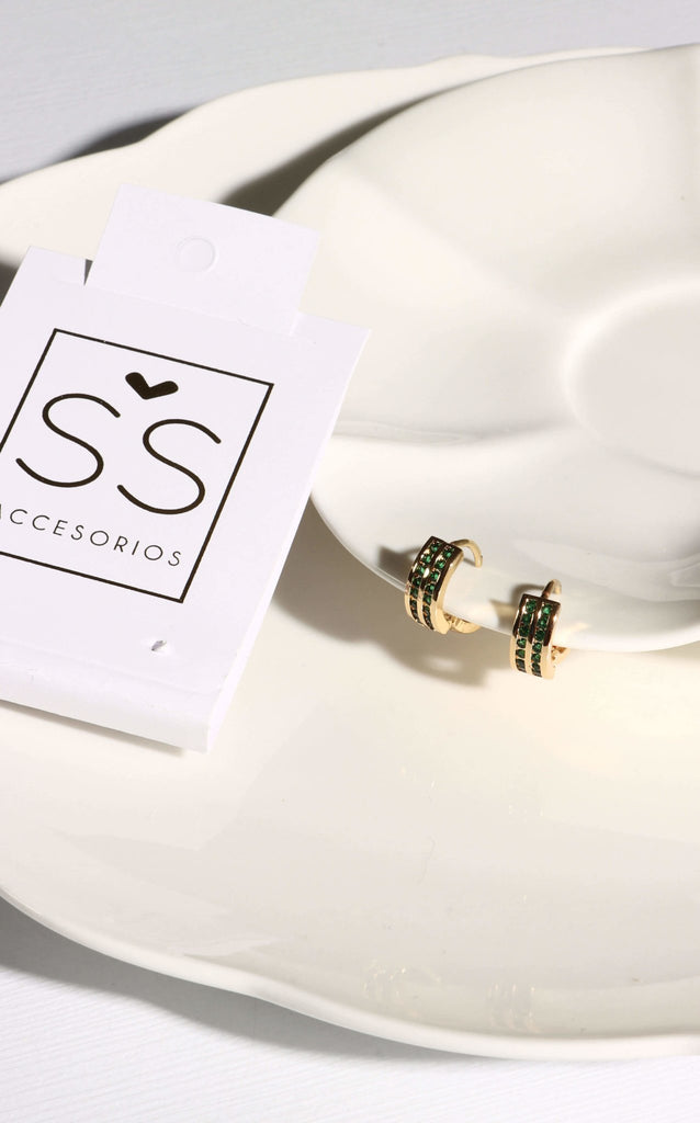 Candonga Verde & Dorado - Navissi Clothing ♡