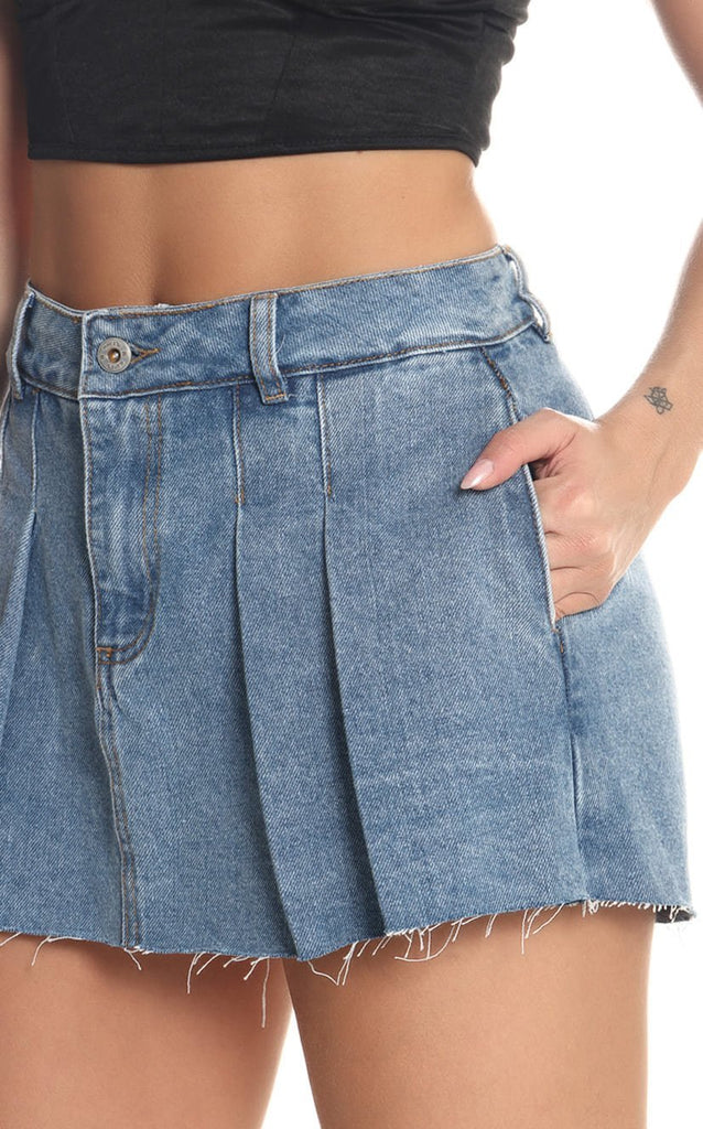 Falda Short Denim - Navissi Clothing ?