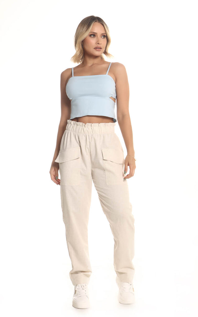 Pantalón Arena Bolsillos - Navissi Clothing ♡