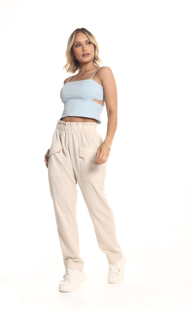 Pantalón Arena Bolsillos - Navissi Clothing ♡