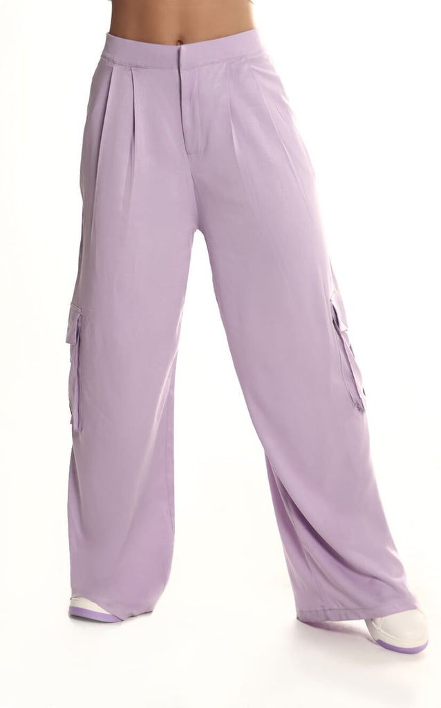 Pantalón Lila Cargo - Navissi Clothing ♡