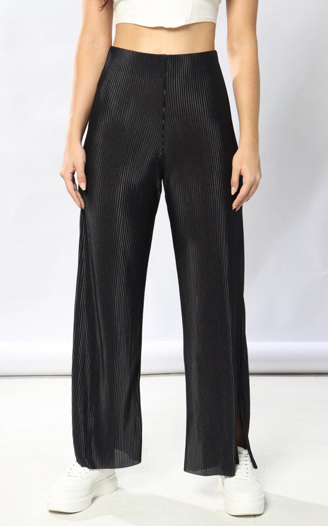 Pantalón Negro Palazzo - Navissi Clothing ♡