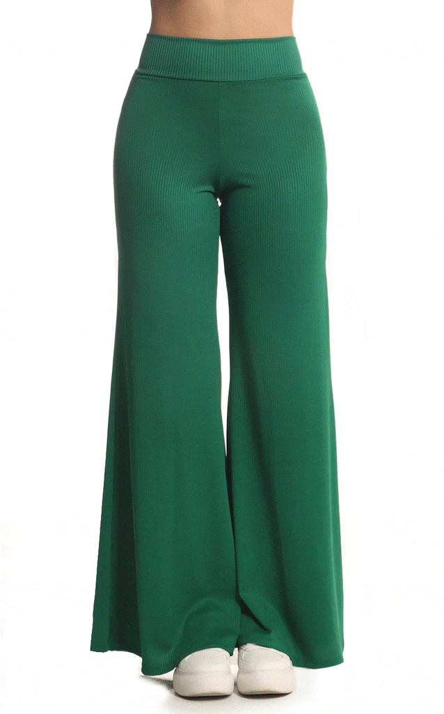 Pantalón Verde Palazzo - Navissi Clothing ♡